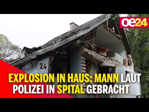 Explosion in Haus bei Graz: Mann laut Polizei in Spital gebracht